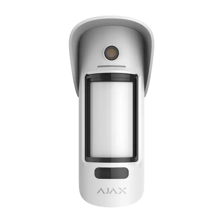 Detector exterior con foto